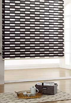 New Motorized Sheer Roller Shades For Burbank Living Room